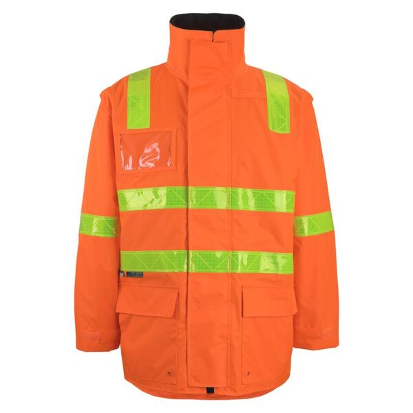 Vic Road (D+N) Zip Off Sleeve Longline Jacket Thumbnail